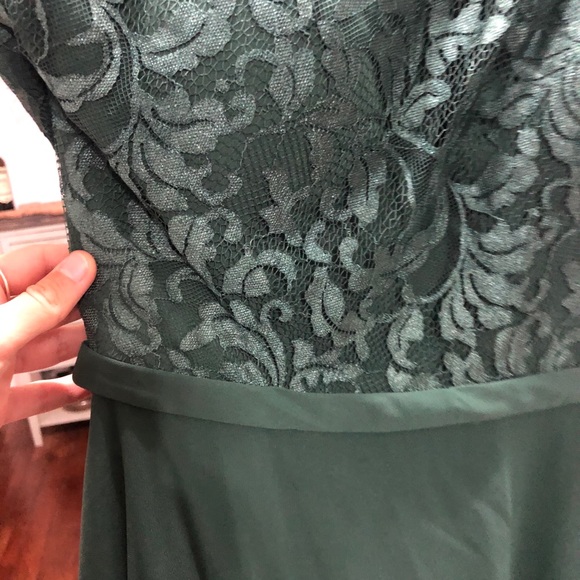 Green Bridesmaids Dress - Picture 4 of 6